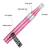 Microneedling Pen M1 Professional TBPHP Wireless Dermapen,7 Speed Levels 0.25-2.5mm Adjustable (Pink)
