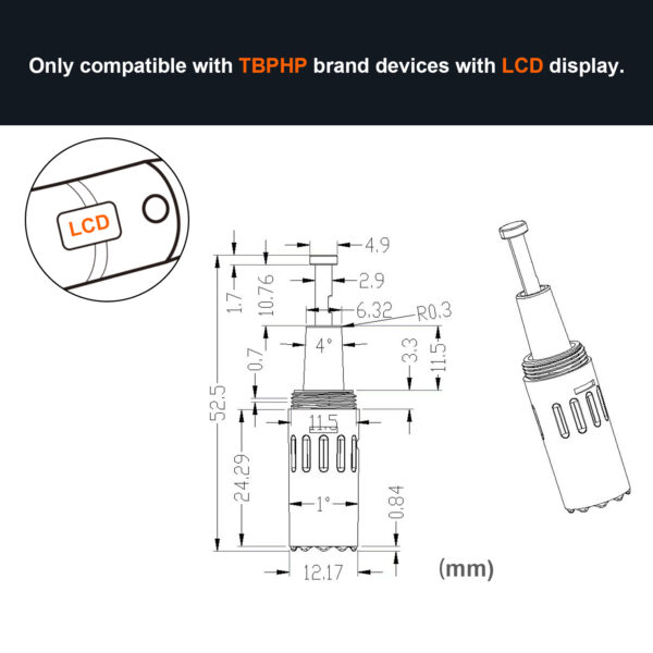 TBPHP M1 Microneedling Cartridge (12-Pin)
