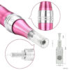 Microneedling Pen M1 Professional TBPHP Wireless Dermapen,7 Speed Levels 0.25-2.5mm Adjustable (Pink)