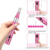 Microneedling Pen M1 Professional TBPHP Wireless Dermapen,7 Speed Levels 0.25-2.5mm Adjustable (Pink)