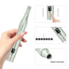 Microneedling Pen M1 Professional TBPHP Wireless Dermapen,7 Speed Levels 0.25-2.5mm Adjustable (Silvery)