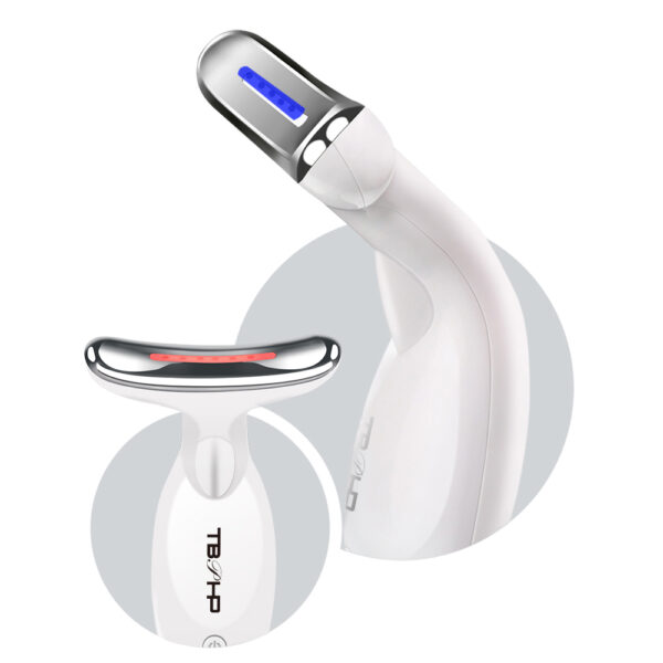 4 TBPHP Facial Massager - LED Vibration Face & Neck Device