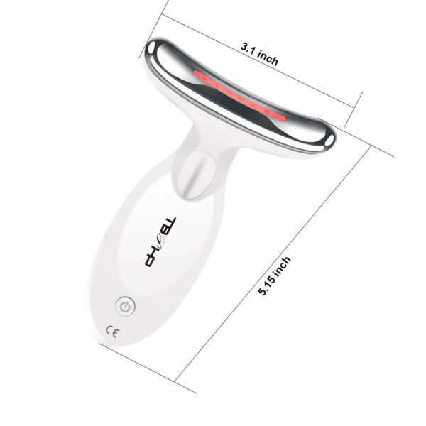 8 TBPHP Facial Massager - LED Vibration Face & Neck Device